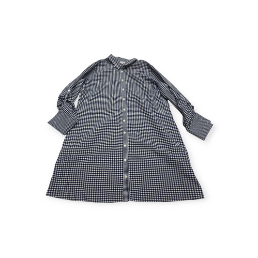 Vestido Camisero Vineyard Vines De Cuadros Xgrande Xl Azul