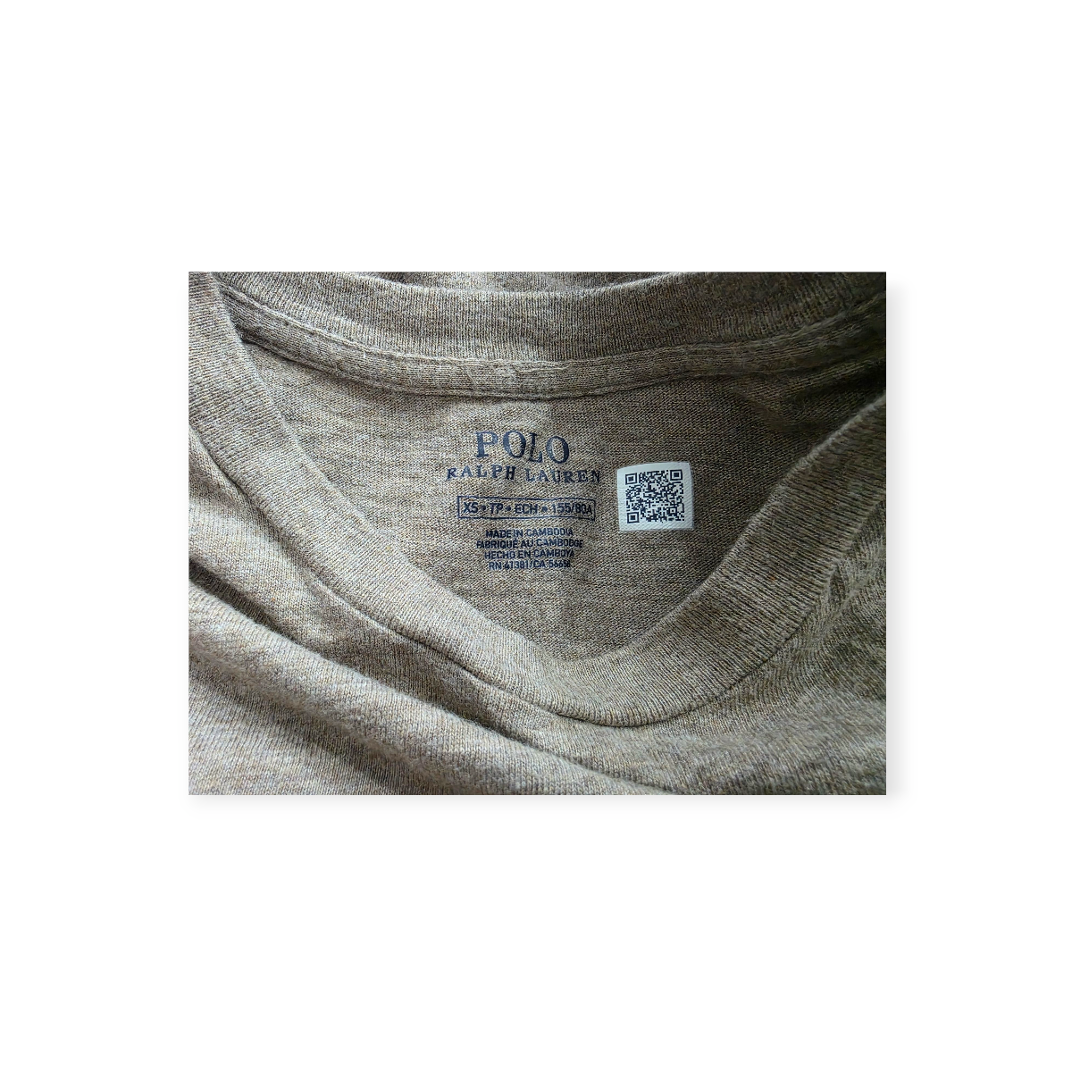 Playera Polo Ralph Lauren Xchico Xs Cafe Claro Con Dorado