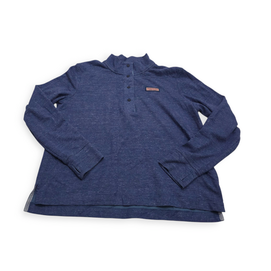 Sudadera Vineyard Vines Chico S Azul Acero De Mujer