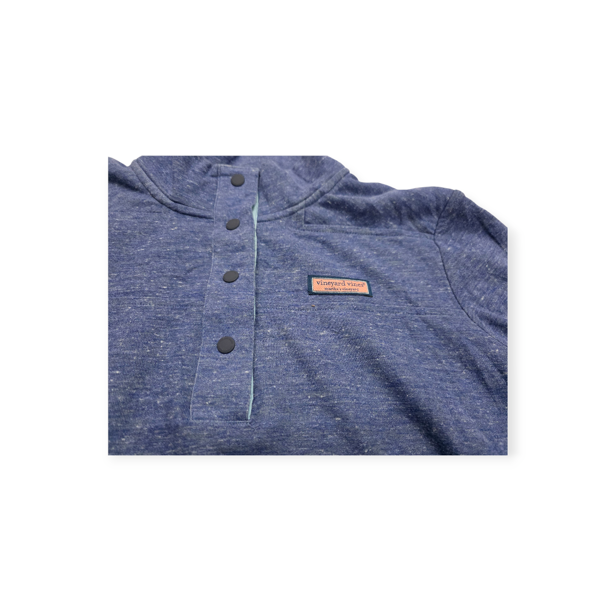 Sudadera Vineyard Vines Chico S Azul Acero De Mujer
