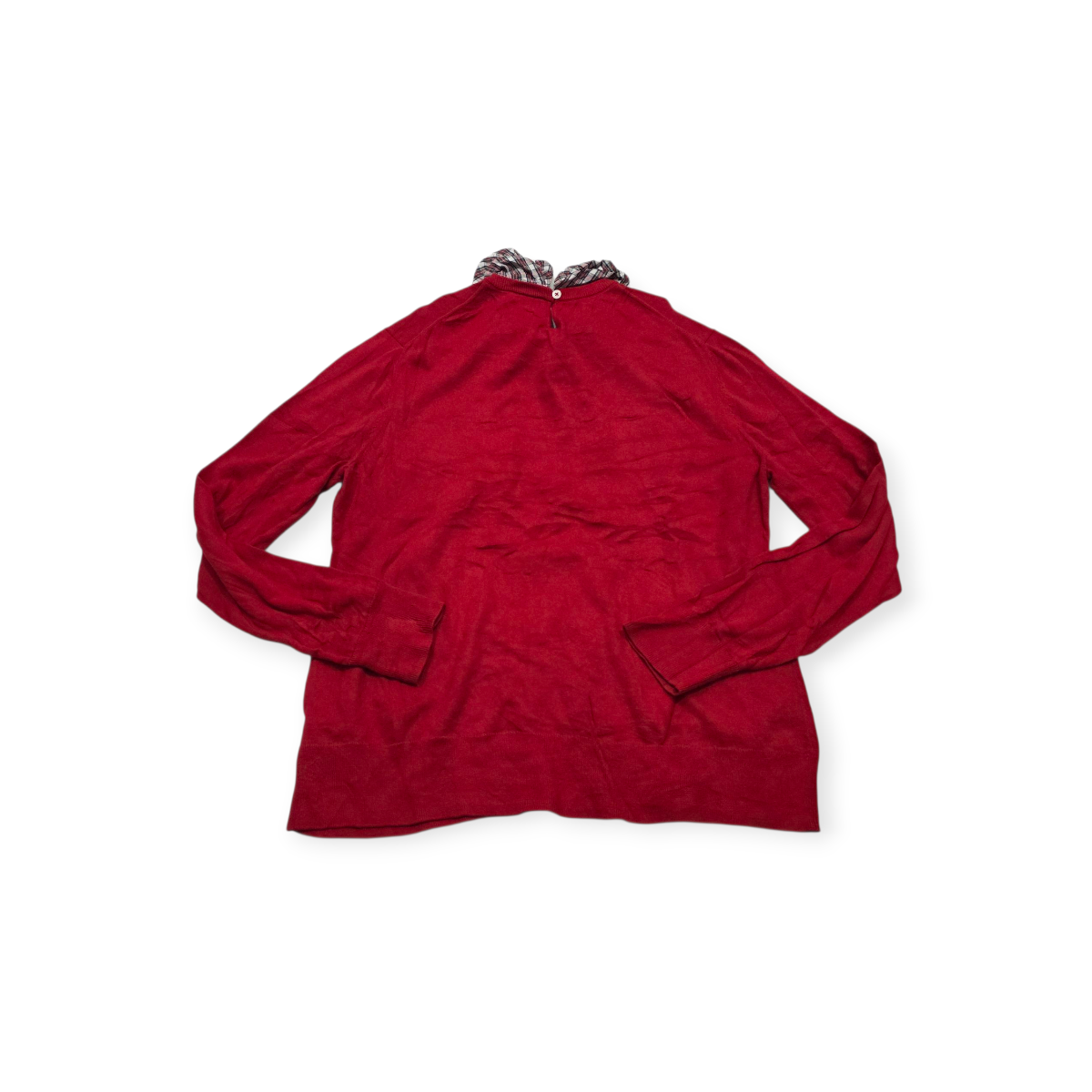 Sueter Brooks Brothers Xgrande Xl Rojo De Mujer