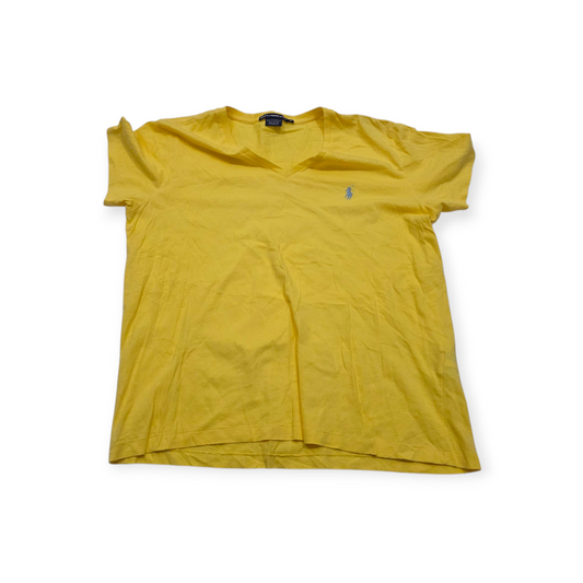 Playera Ralph Lauren Sport Xgrande Amarillo Pony Azul Claro