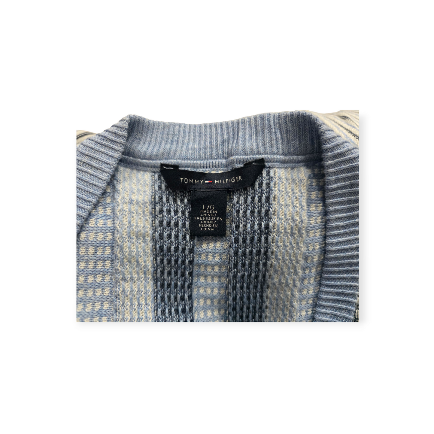 Sueter Tommy Hilfiger Grande De Botones De Mujer