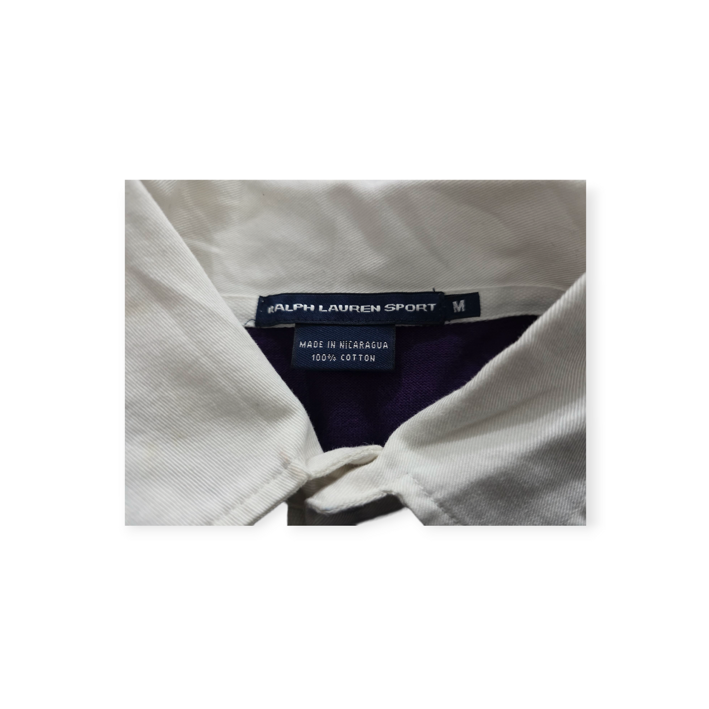 Playera Ralph Lauren Sport Mediana M Color Morado De Mujer