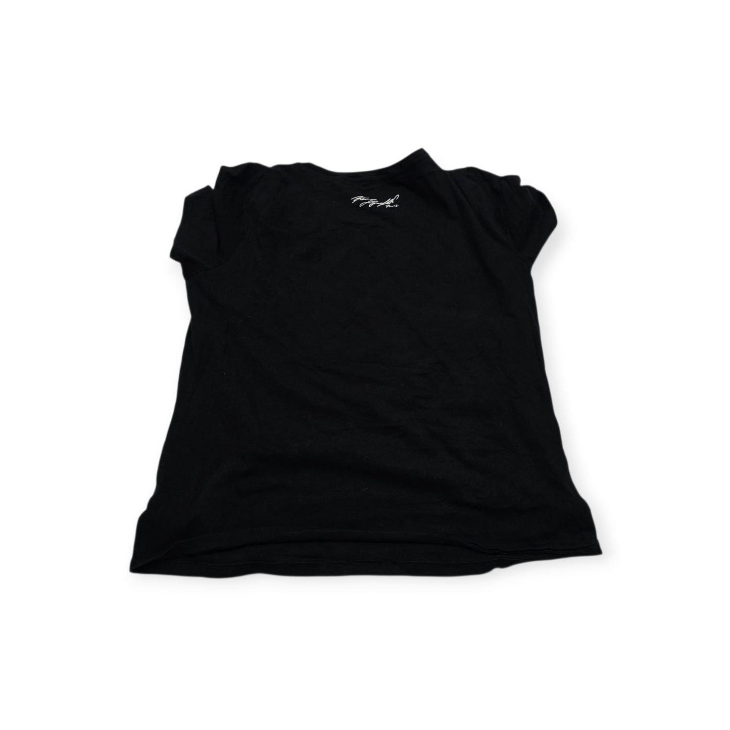 Playera Karl Lagerfeld Mediana M Negra Manga Corta