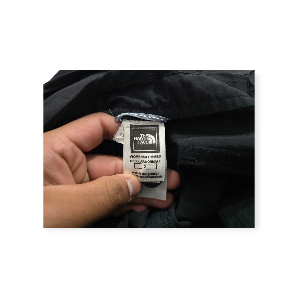 Pantalon Convertible The North Face Talla 2 Negro