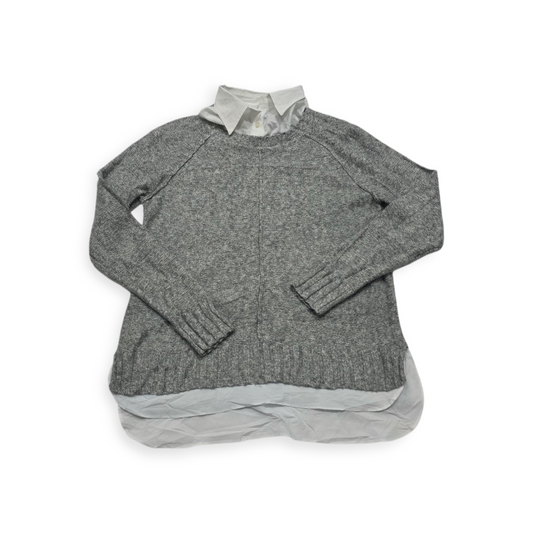 Sueter Con Cuello Ralph Lauren Chico S Gris Claro