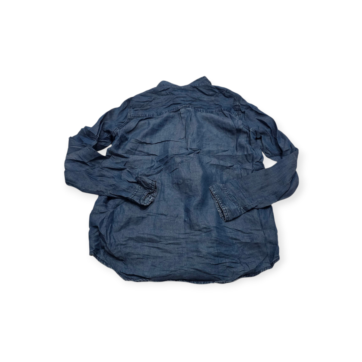 Camisa Michael Kors D Mujer Lyocell Mediana M Azul Acero