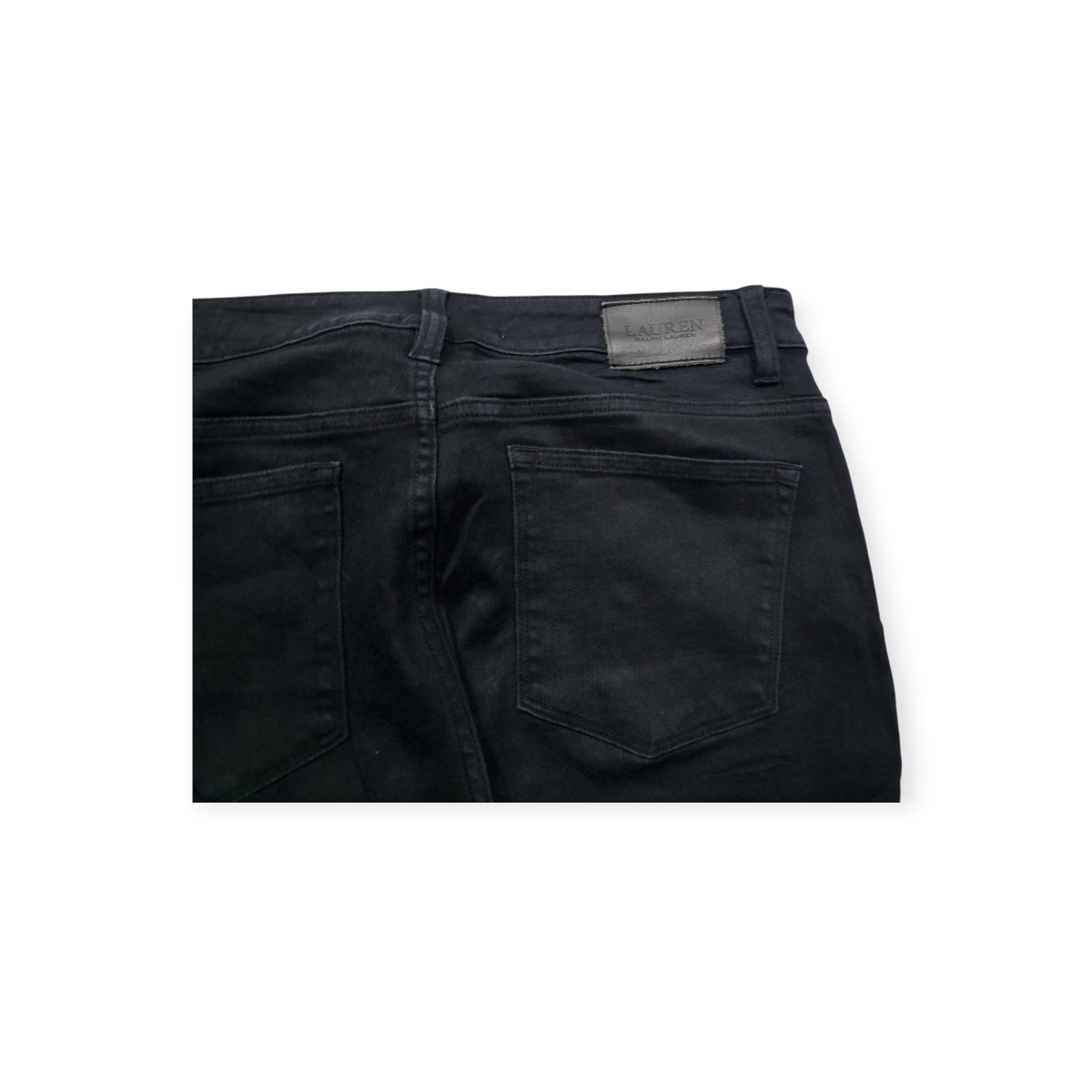 Pantalon Ralph Lauren Talla 12 Petite De Mujer Color Negro