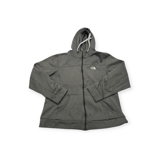 Sudadera The North Face Xgrande Xl Gris De Cierre Completo
