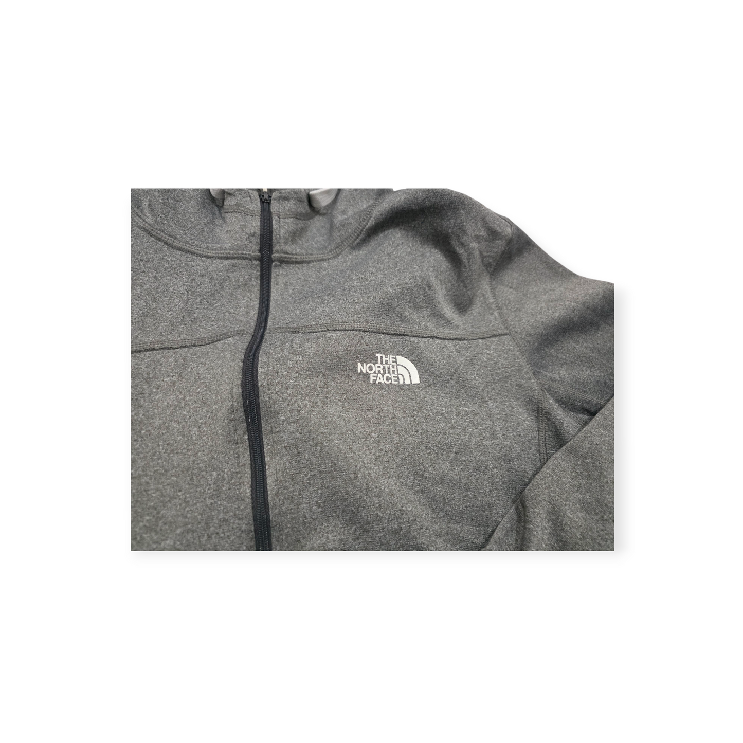 Sudadera The North Face Xgrande Xl Gris De Cierre Completo