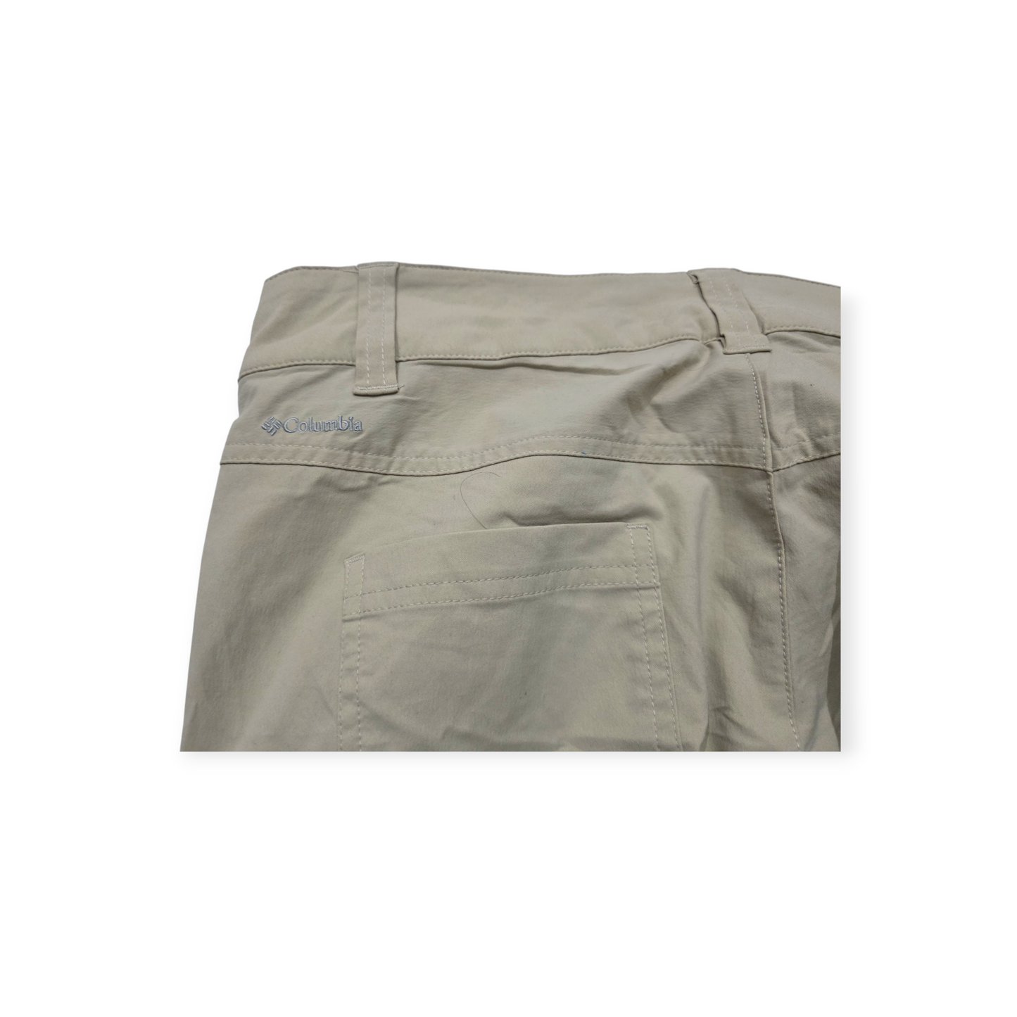 Pantalon Columbia Talla 12 Short De Mujer Cafe Claro