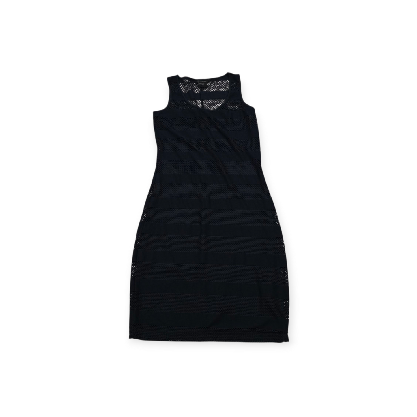 Vestido Armani Exchange Xchico Xs Azul Marino Sin Mangas