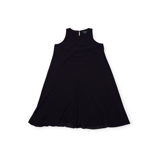 Vestido Ralph Lauren Talla 6 Sin Mangas Color Uva