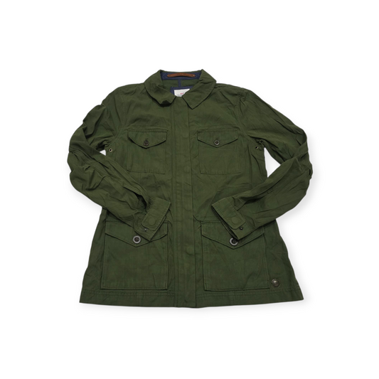 Impermeable Vineyard Vines Xchico Xs Color Verde De Mujer