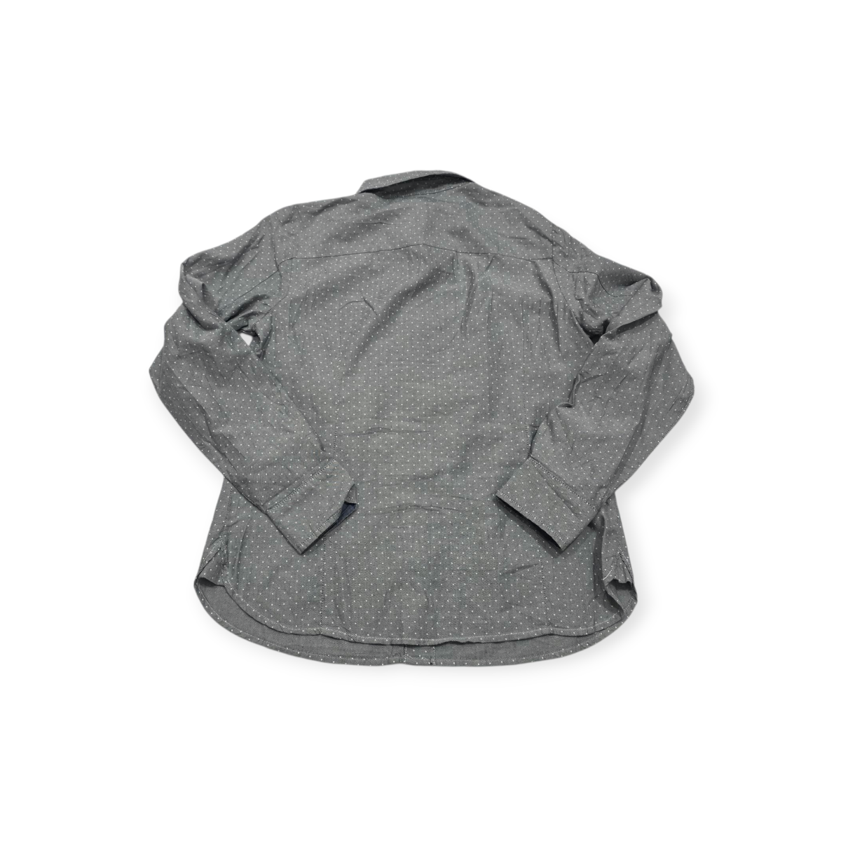 Camisa Tommy Hilfiger Gris Con Lunares De Mujer