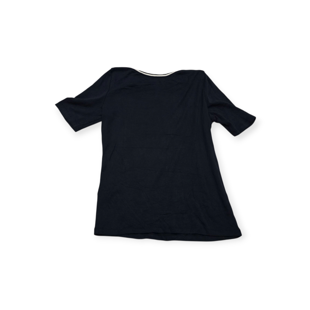 Playera Tommy Hilfiger Chico S Azul Marino Manga Corta.