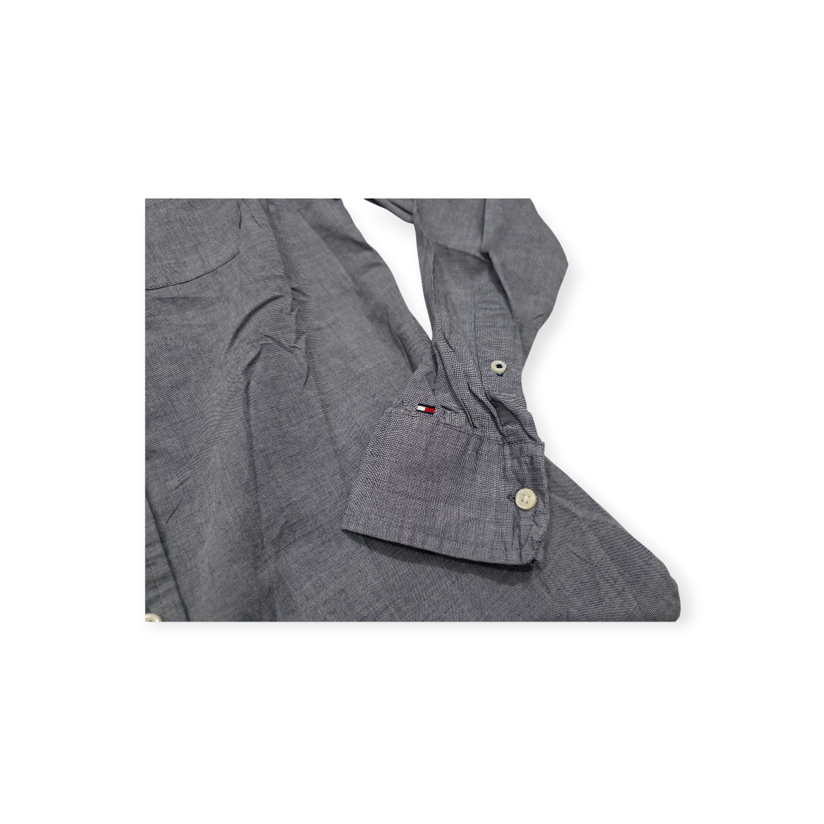 Camisa Tommy Hilfiger Chica S Gris De Mujer Classic Fitn