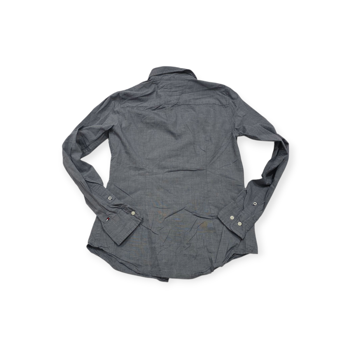 Camisa Tommy Hilfiger Chica S Gris De Mujer Classic Fitn