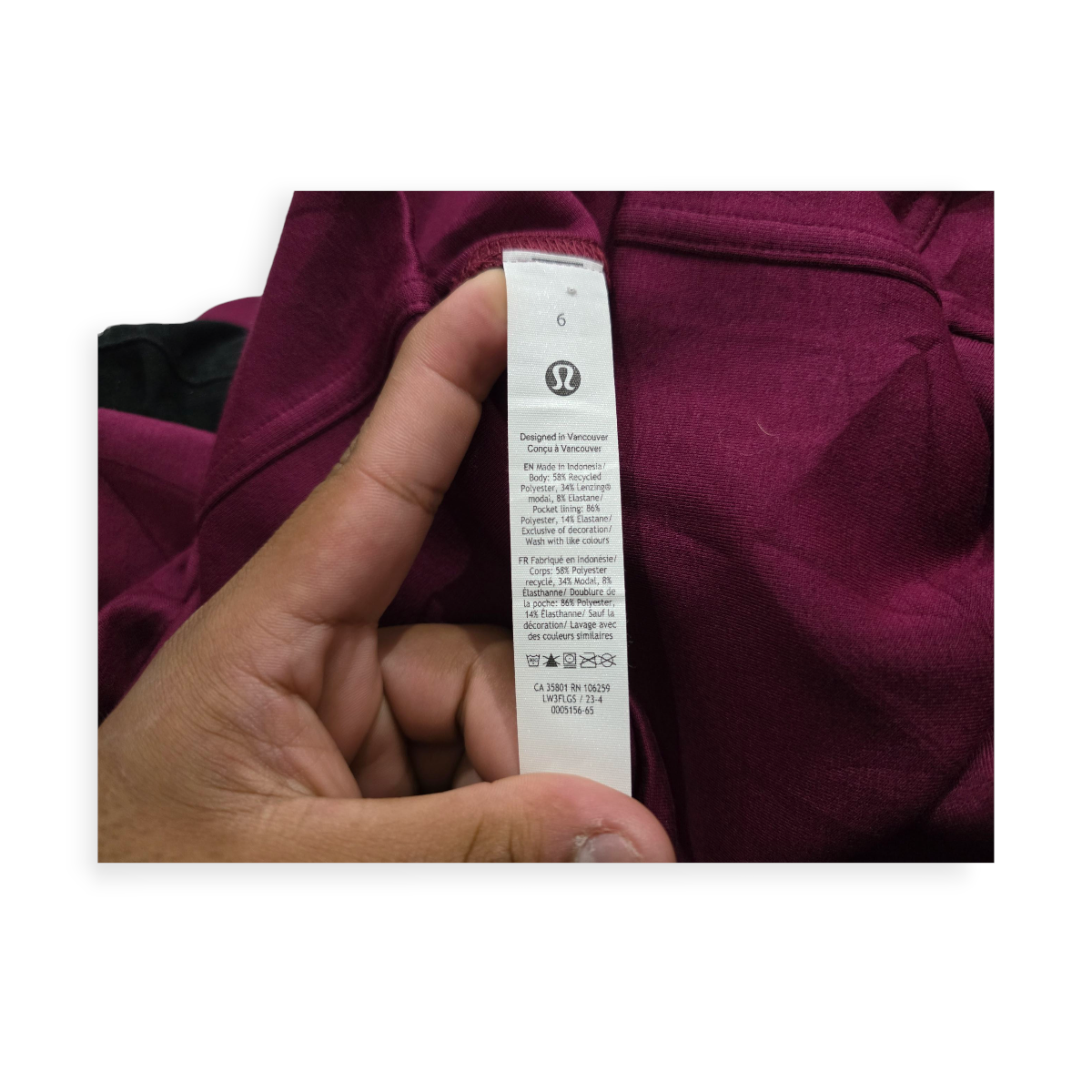 Sudadera Lululemon De Mujer Talla 6 Color Violeta