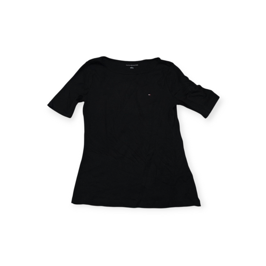 Playera Tommy Hilfiger Color Negro Manga Corta