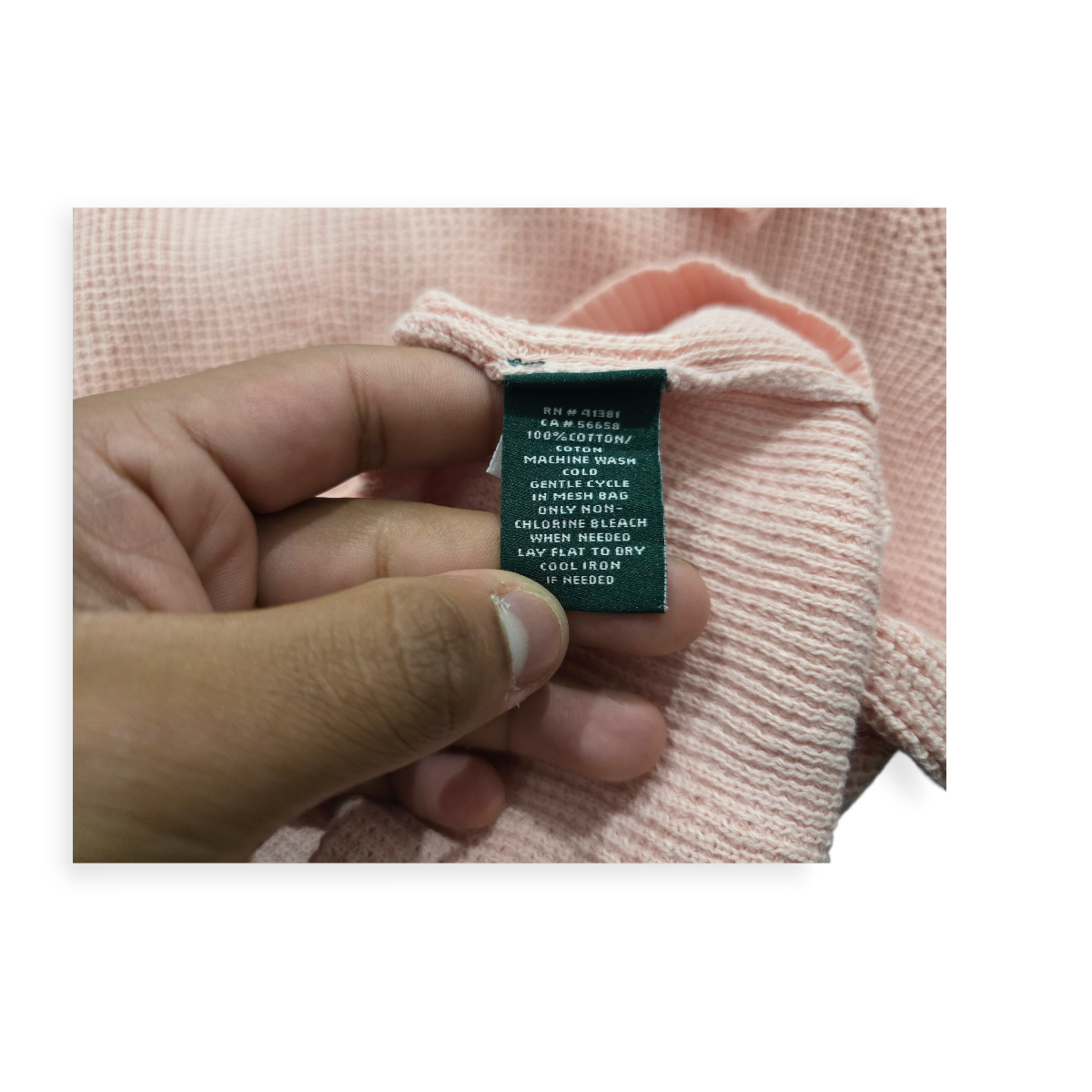 Sueter Ralph Lauren De Mujer Grande L Rosa Claro