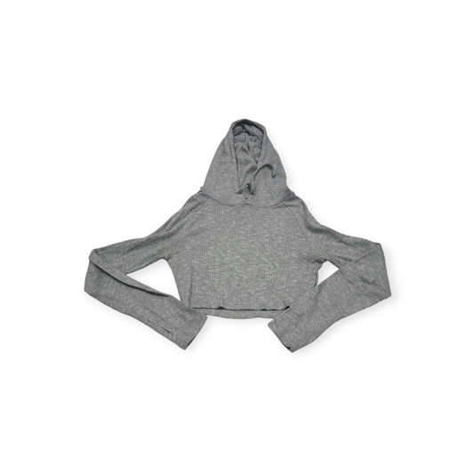 Sudadera Corta Gymshark Mediana M Color Gris De Mujer
