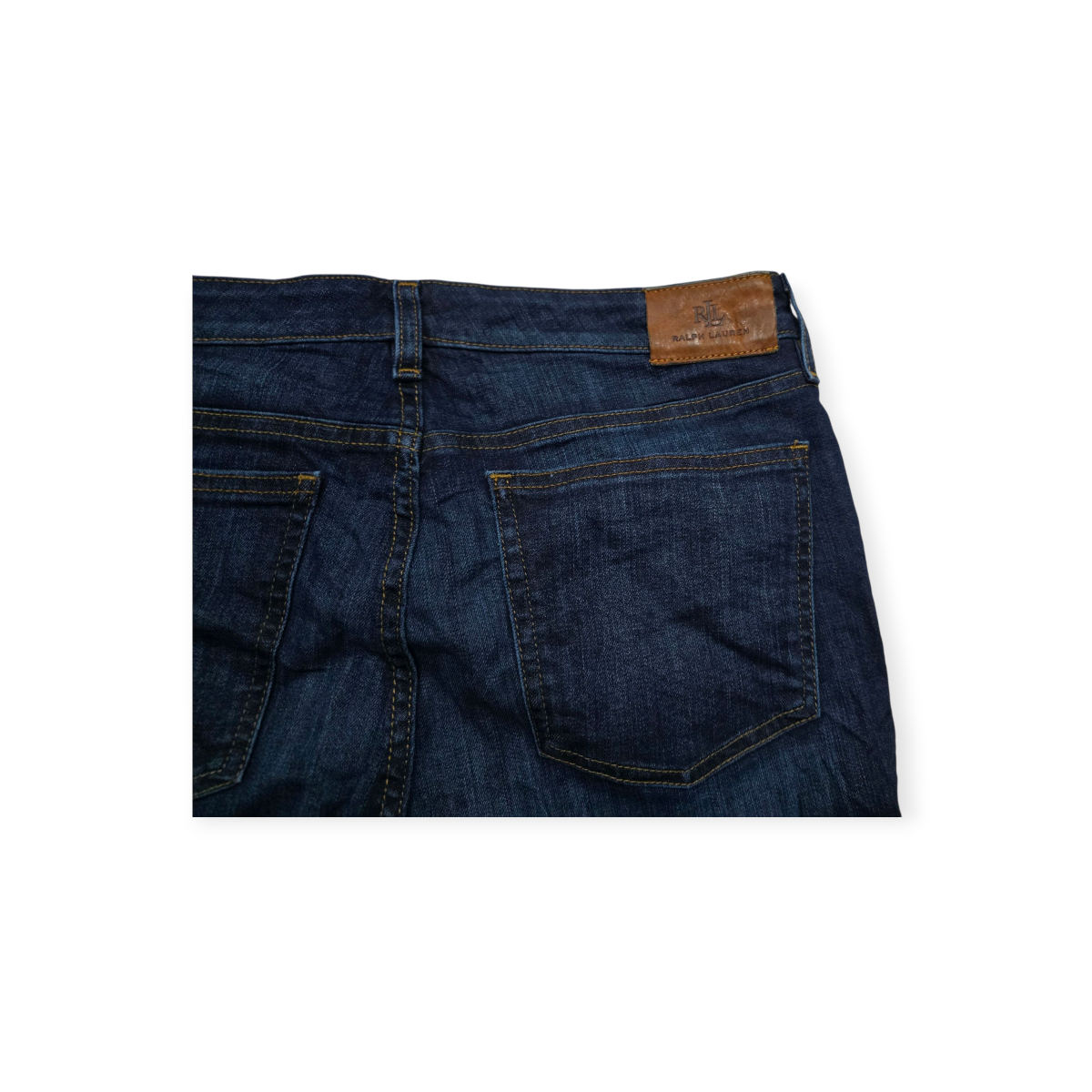Pantalon Ralph Lauren Talla 14 De Mezclilla Azul