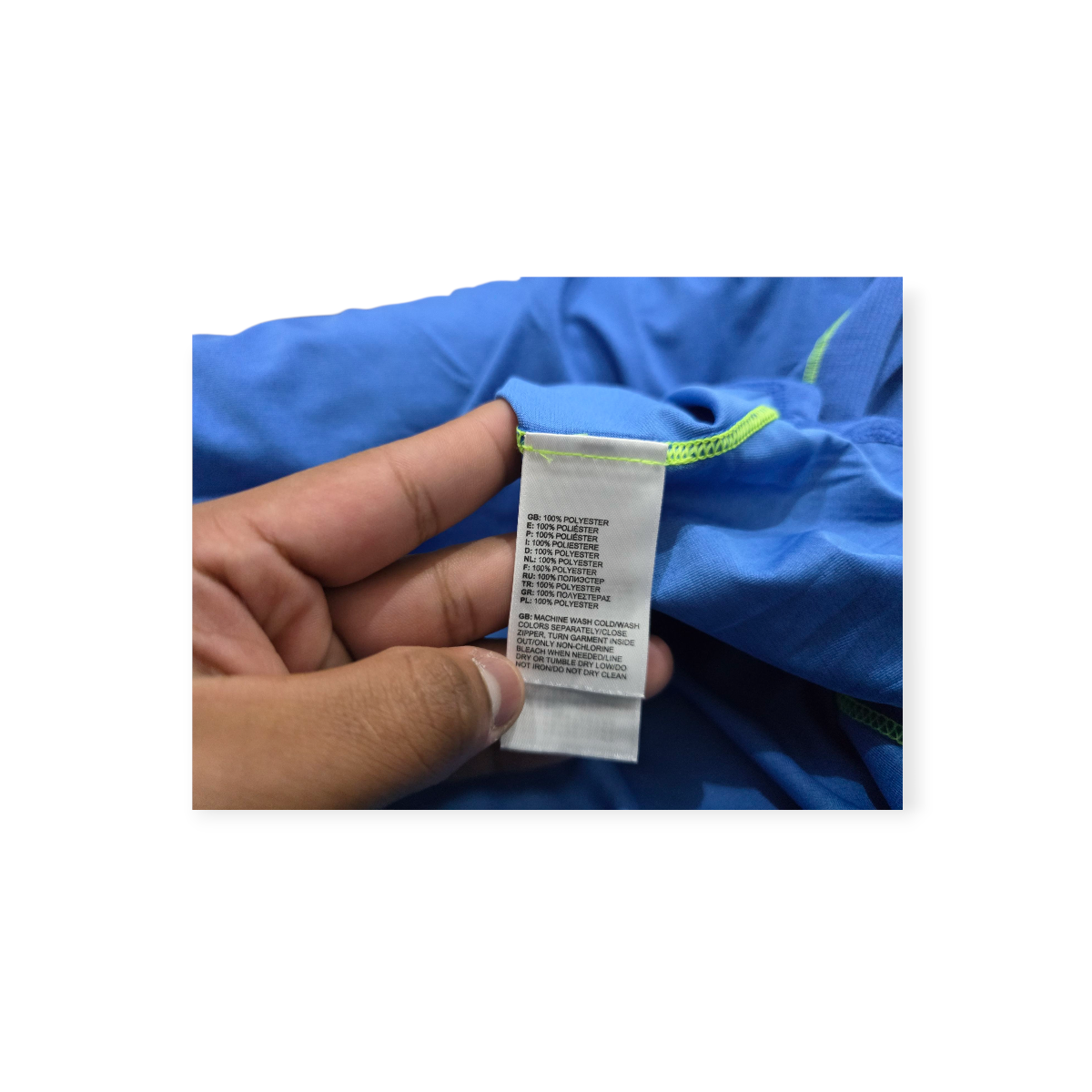 Playera The North Face Flash Dry Xgrande Xlazul Manga Corta