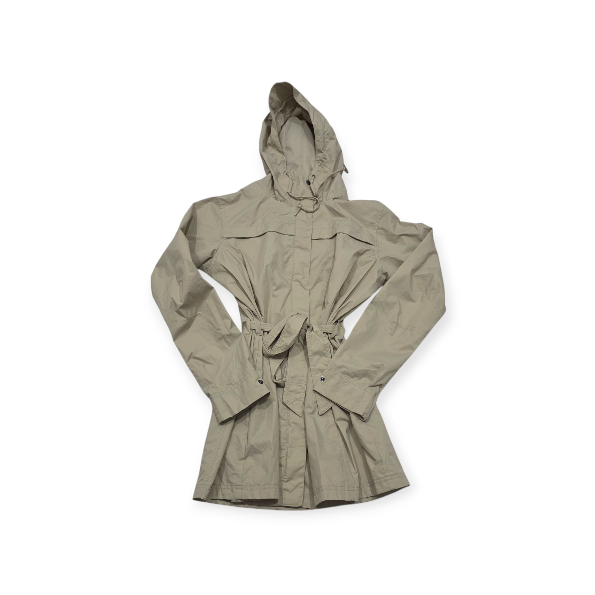 Impermeable Columbia De Mujer Xgrande Xl Color Cafe Claro