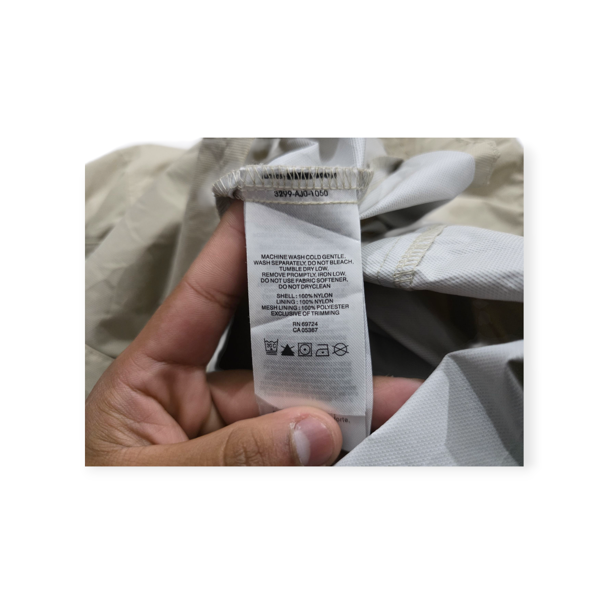 Impermeable Columbia De Mujer Xgrande Xl Color Cafe Claro
