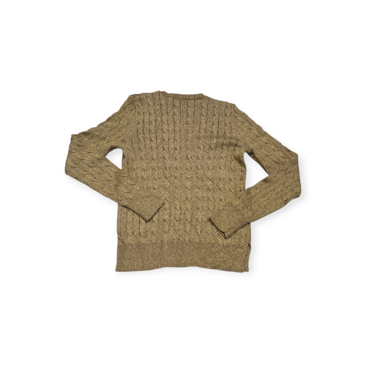 Sueter Ralph Lauren Dorado Talla Petite Chica