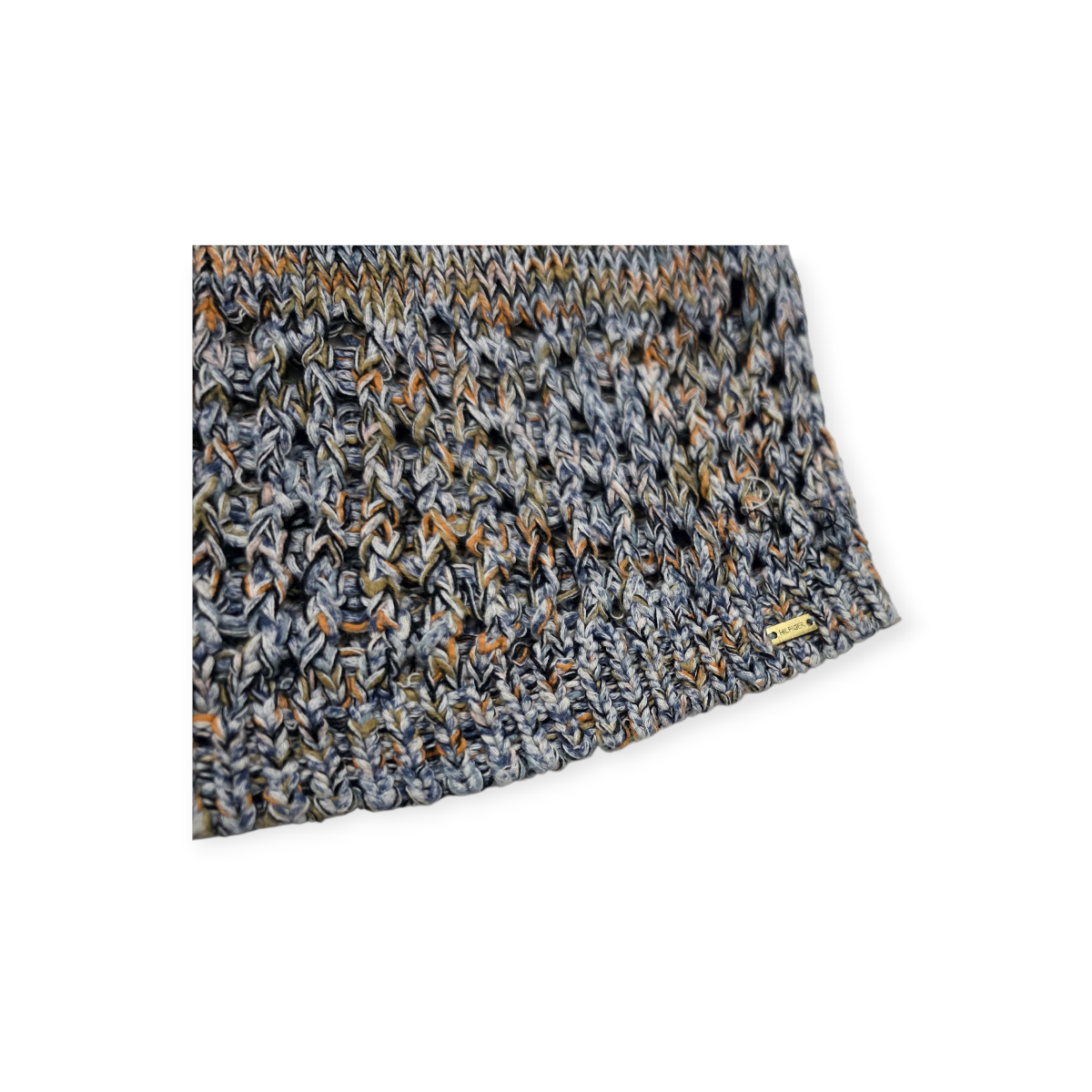 Sueter Manga Corta Tommy Hilfiger Chico S Azul/naranja