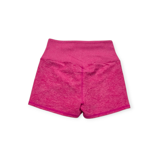 hort Alo Yoga De Mujer Xchico Xs Color Rosa Fluorescente (Usado)