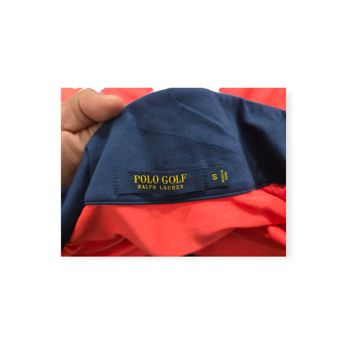 Chamarrapolo Ralph Lauren Golf Mujer Chica Medio Cierre Rosa