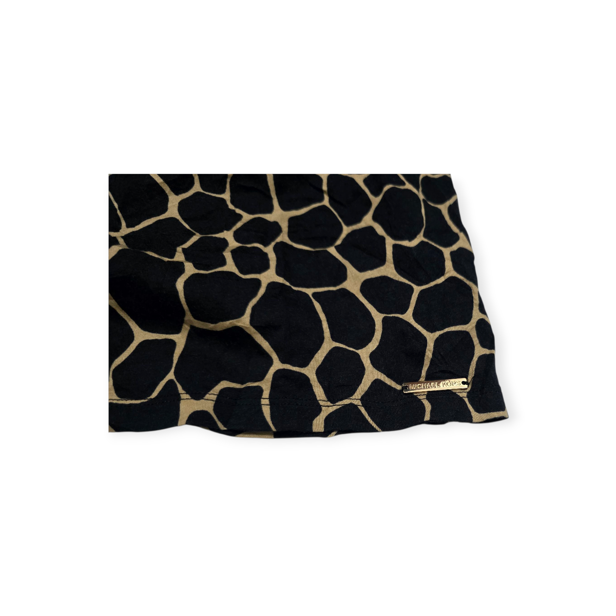 Blusa Michael Kors Mediana M Animal Print Manga 3/4