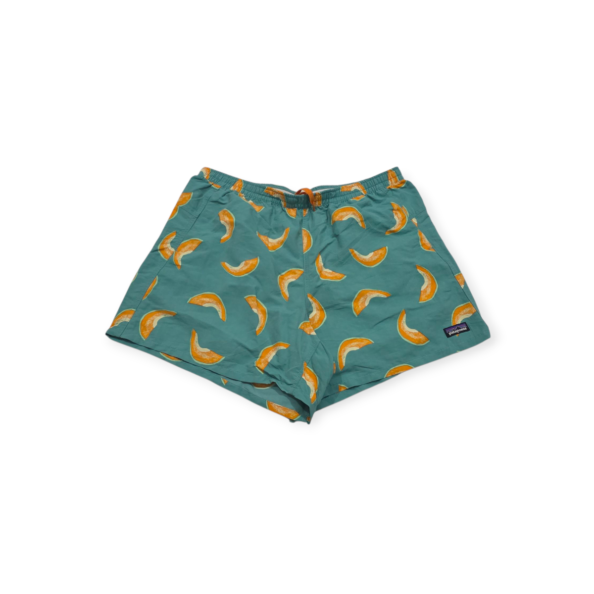 Short Patagonia De Mujer Grande L Azul Con Melones