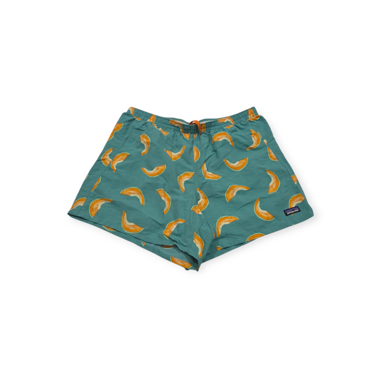 Short Patagonia De Mujer Grande L Azul Con Melones