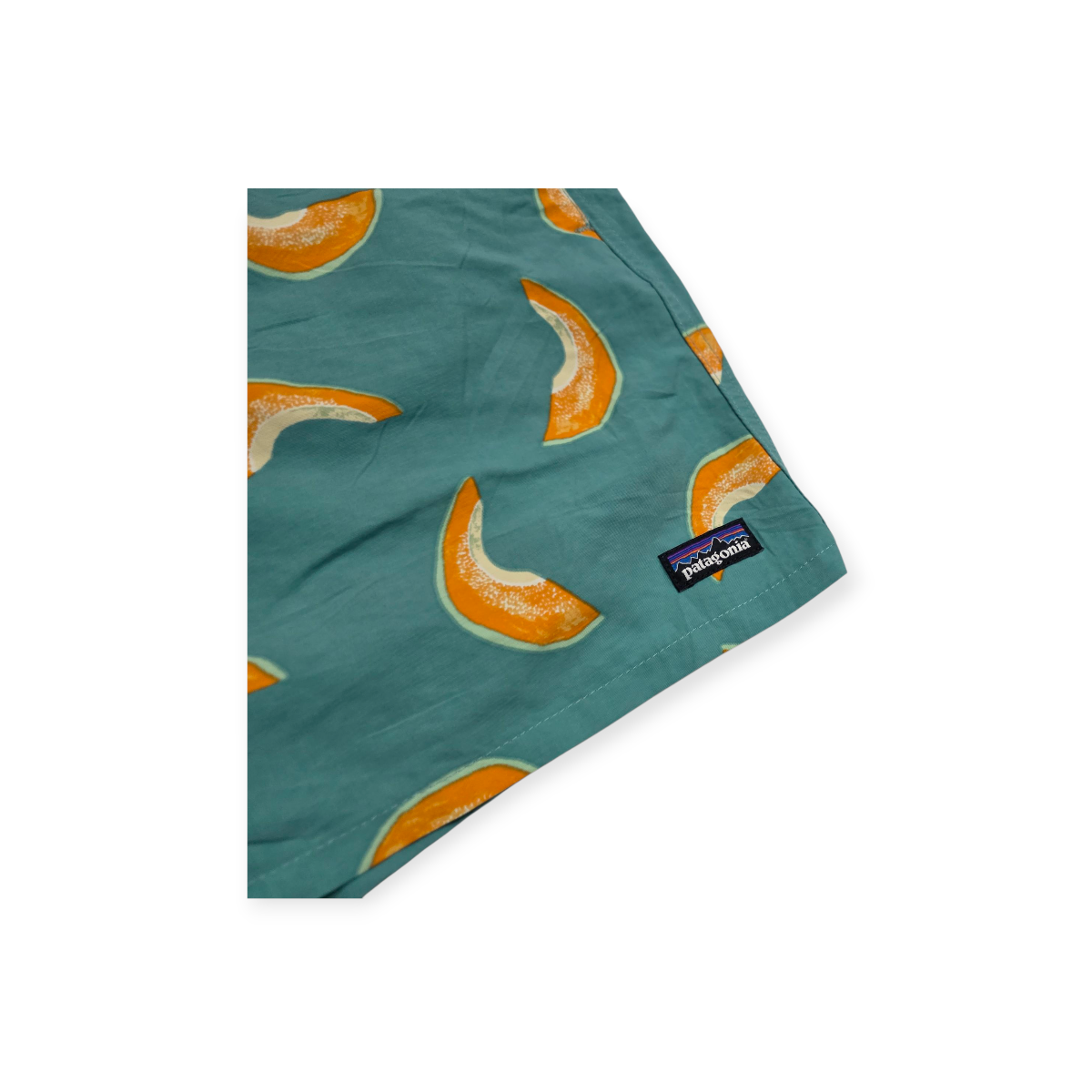Short Patagonia De Mujer Grande L Azul Con Melones
