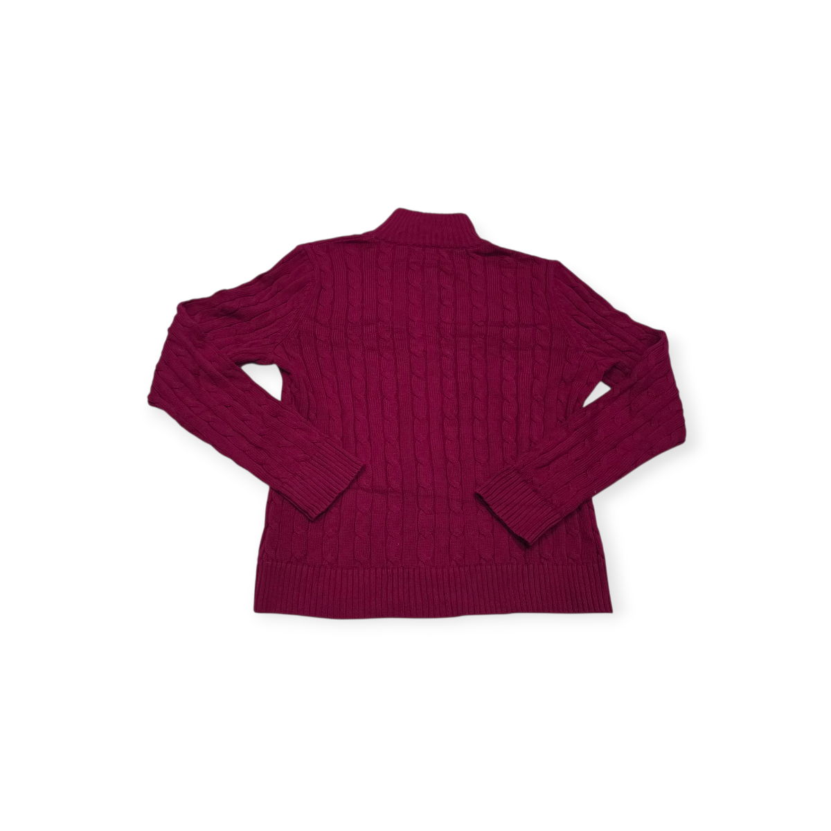Sueter Ralph Lauren Cierre Completo Xgrande Xl Color Fucsia