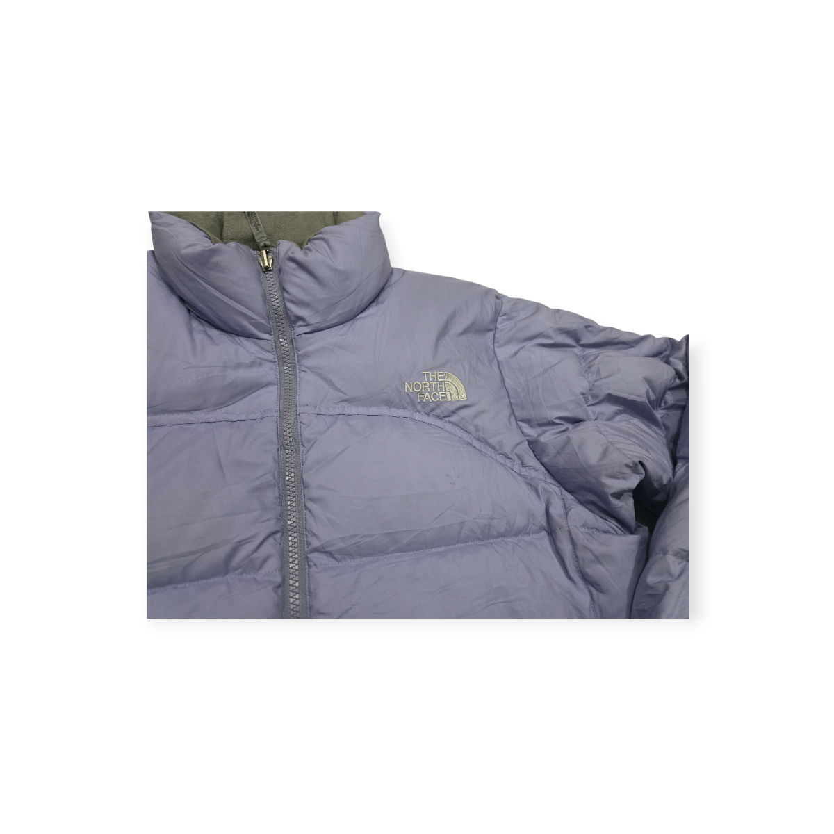 Chamarra The North Face 700 Pluma De Ganso Morada De Mujer