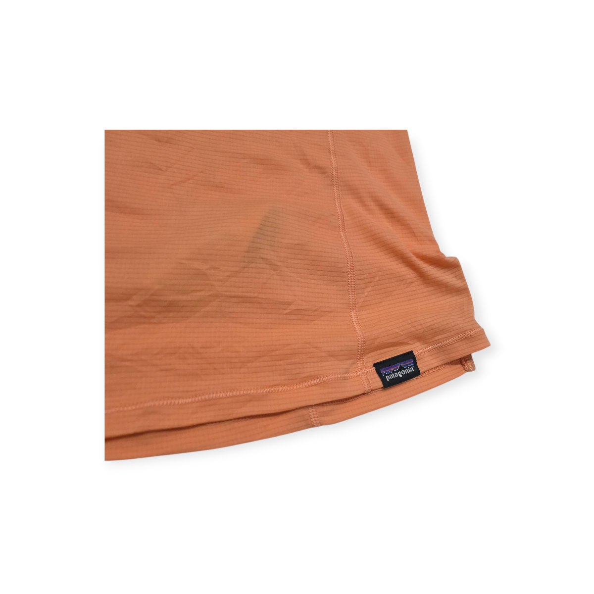 Playera Patagonia Chica S Naranja Capilene Sin Mangas
