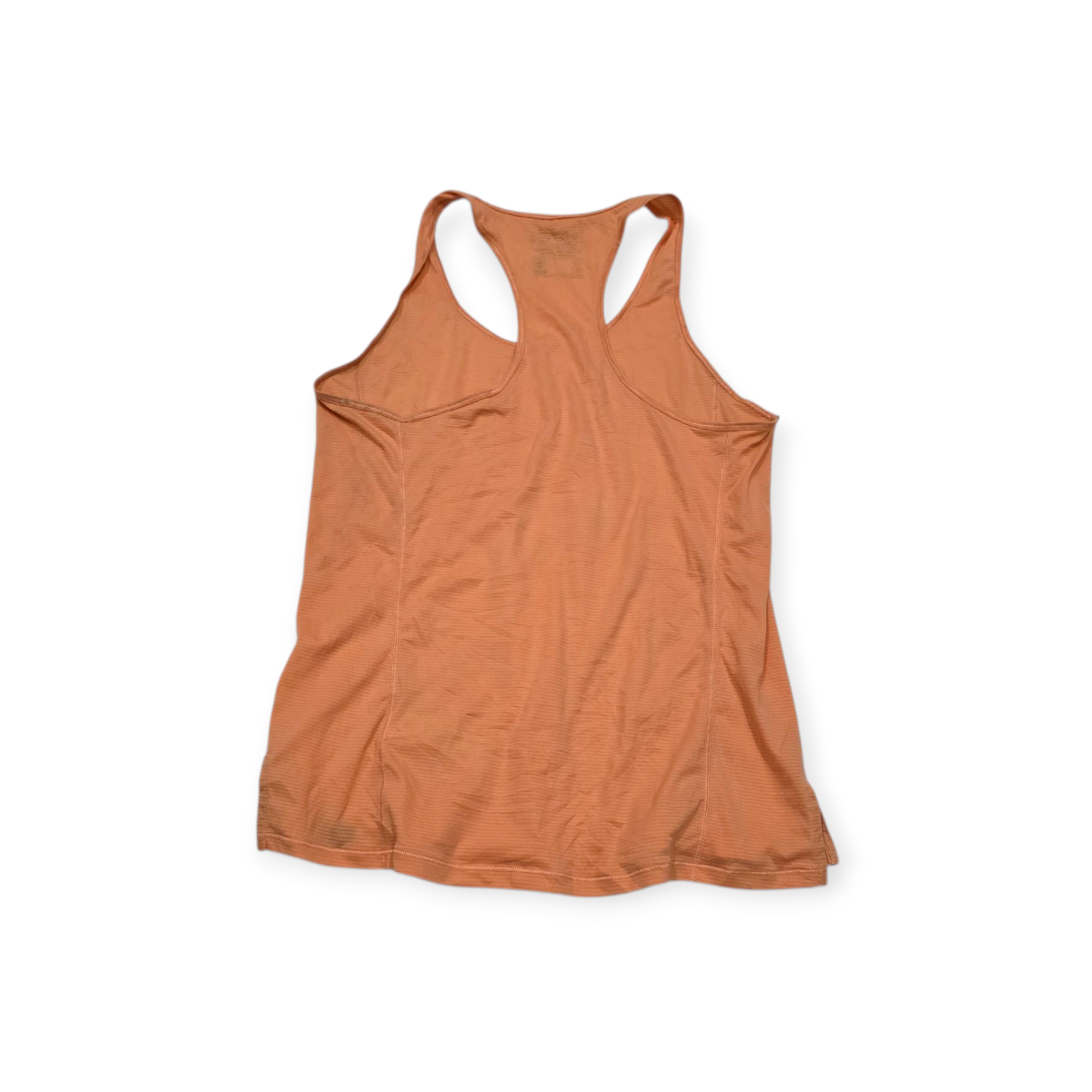 Playera Patagonia Chica S Naranja Capilene Sin Mangas