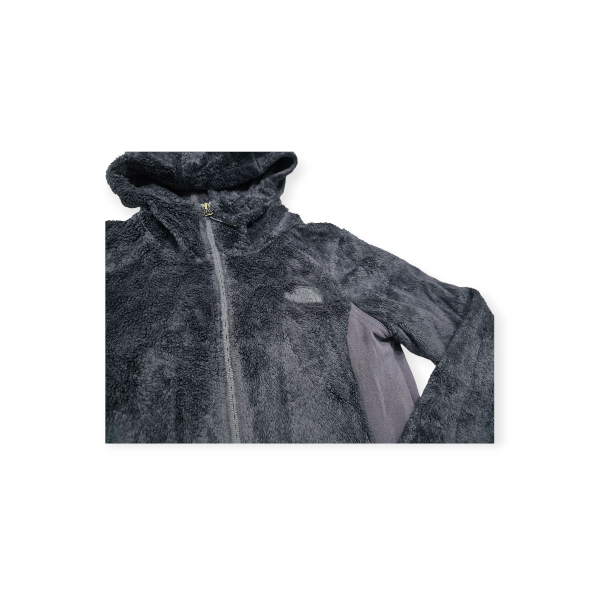 Chamarra Peludita The North Face Chico S Morada De Mujer