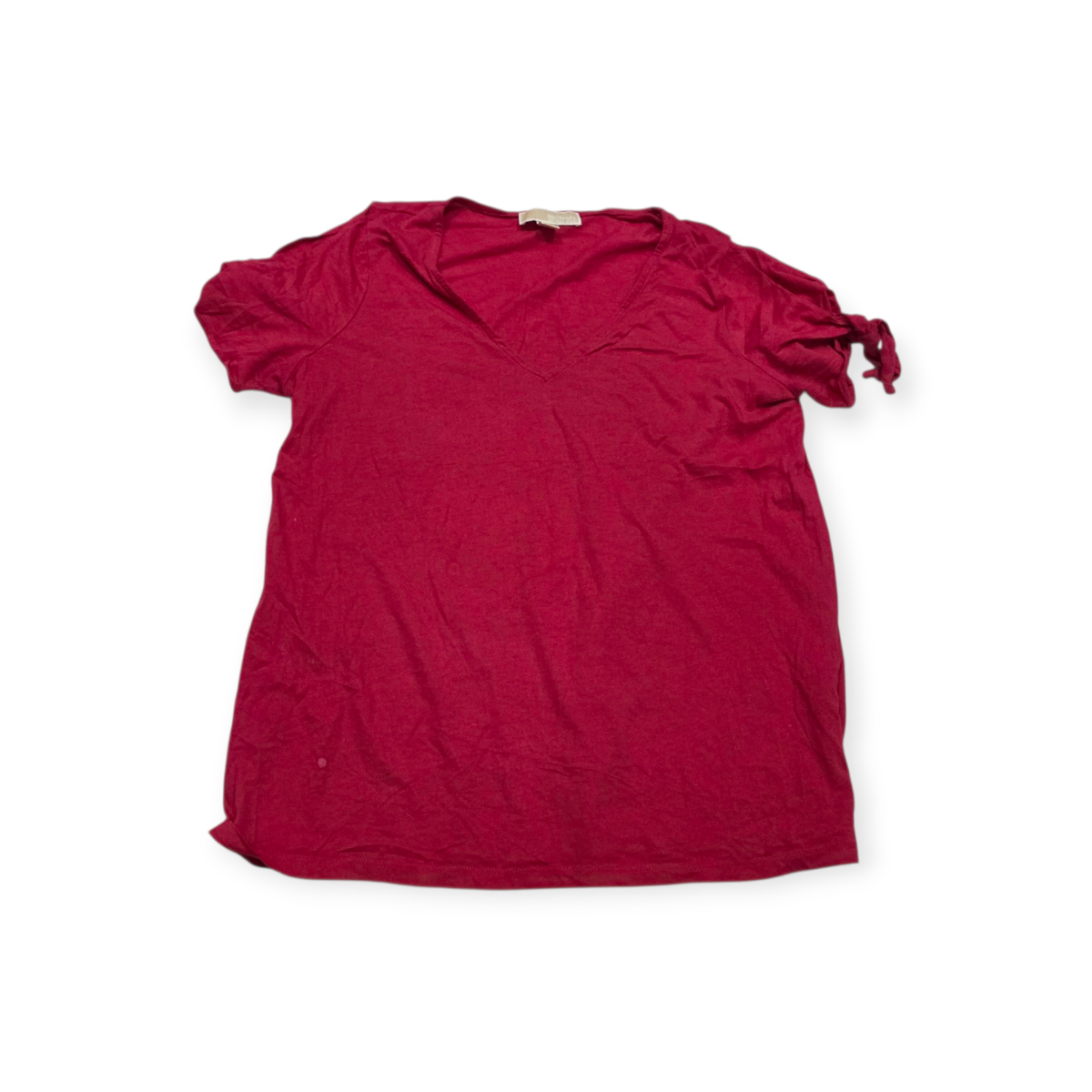 Playera Michael Kors Grande L Rosa Hombro Descubiertos