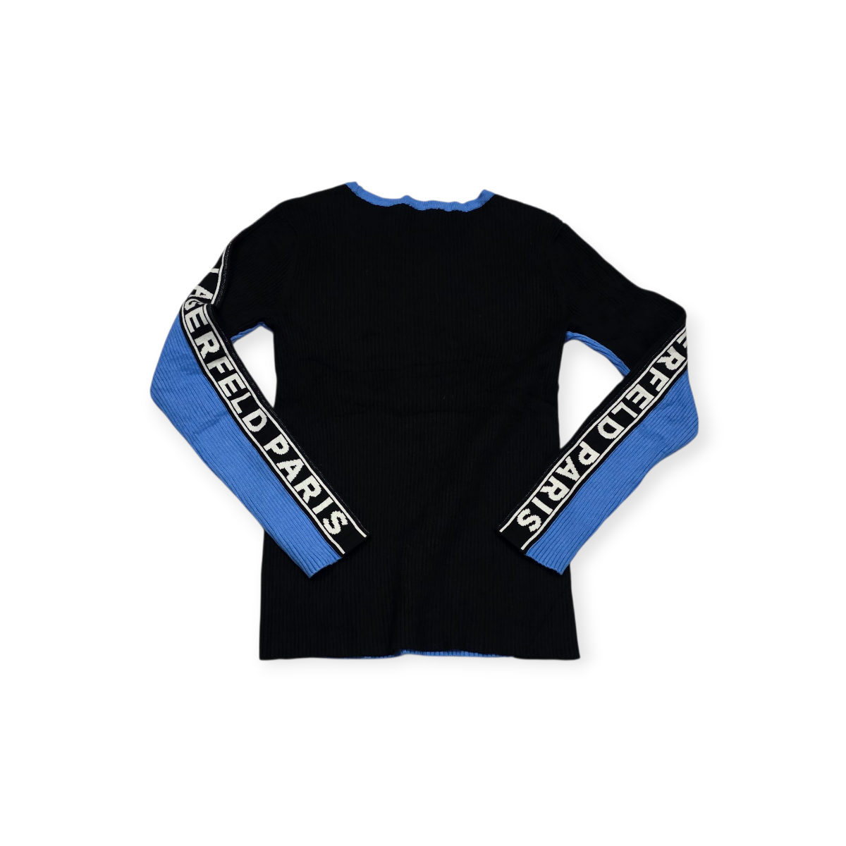 Sueter Karl Lagerfeld Grande L Azul Con Negro