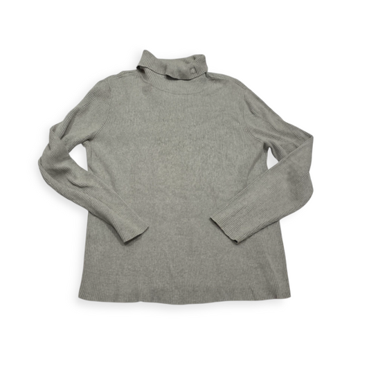 Sueter Ralph Lauren D Mujer Talla 1x Turtle Neck Gris Claro
