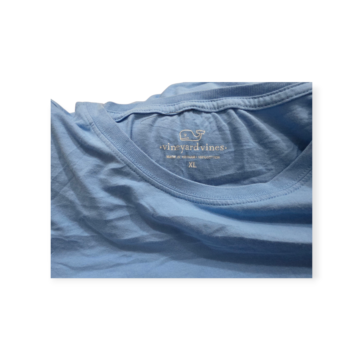 Playera Vineyard Vines Xl Azul Claro De Mujer Manga Corta