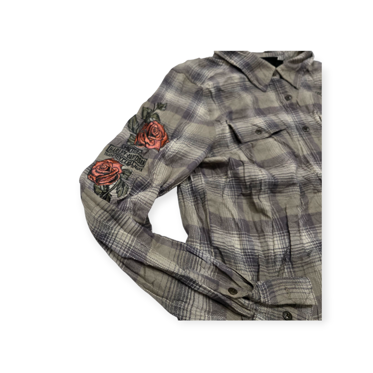 Camisa Harley Davidson Grande L Cafe De Mujer