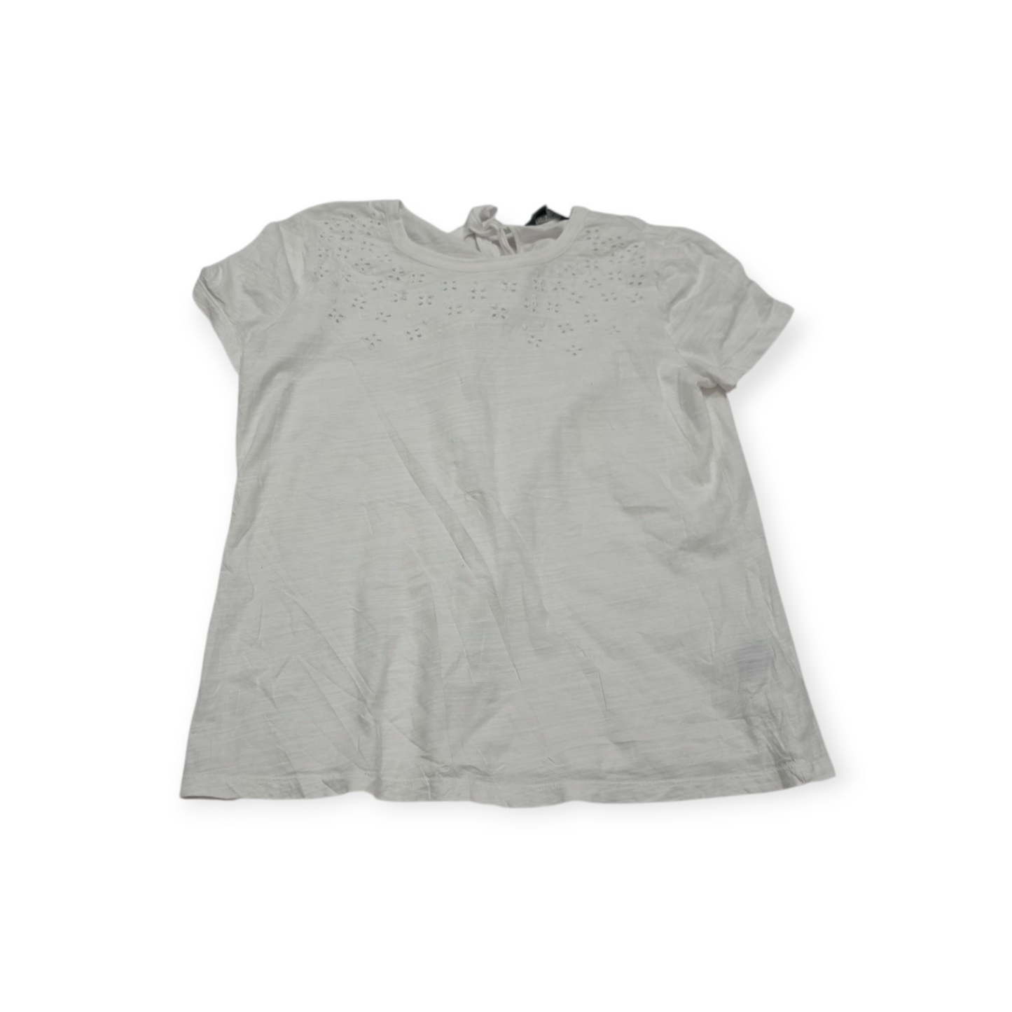 Playera Ralph Lauren De Mujer Mediana M De Encaje Blanco